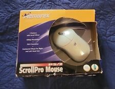 New Vintage Memorex Mouse 3 Button PS2 Mechanical Mouse Old Stock picture