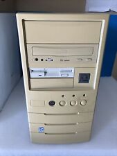 Vintage Acer BG85 Desktop PC Case With PSU + CD ROM + Floppy Disk Drive Tested ~ picture