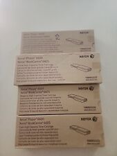 Genuine Xerox 6600/6605 K,C,M,Y*SET OF 4*Toner Cartridges 106R2228,27,26,25 picture