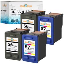 4PK for HP 56 HP 57 Cartridges PSC 1350 2100 2110 2170 2175 2200 2210 2410 2510 picture