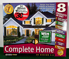 Sierra Home Complete Home 3D Design 4.0 3 CDs Home Architect  Rooms Deck Garden picture