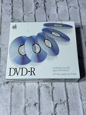 Vintage Apple DVD-R 4.7GB Recordable Disc 5-Pack M8405ZM/A New Sealed picture