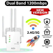 1200Mbps WiFi Range Extender 2.4G/5G Wireless Repeater Internet Network Booster picture