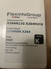 LD X264H11G Black High Yield Toner Cartridge for Lexmark X264DN X363DN X364DN picture