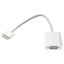 Apple 30-pin to VGA Adapter (For Older Generation 30-Pin) - White (A1368) picture