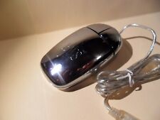  Vintage PS2 Mouse PS/2 METAL SILVERY CASE BWS picture