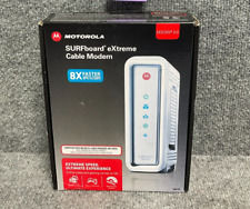 Cable Modem Motorola SB6141 Docsis 3.0 SURFboard Extreme 8 Faster Up To 343 MBPS picture