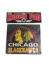 Chicago Blackhawks Mouse Pad 7x8 1995 NHL Hockey Officially Licensed Good Stuff picture