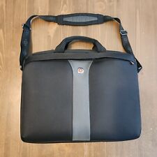 Wenger Swiss Army Laptop Computer Case Shoulder Bag Carry-On Briefcase Black 18