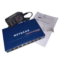 NETGEAR ProSafe GS108 V3 8-Port 10/100/1000 GB Desktop Ethernet Switch OPEN BOX picture
