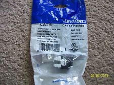 Leviton Extreme Category 6+ Connector Black. 61110-RE6 picture