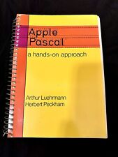 APPLE PASCAL- A Hands-On Approach (Programming Language Series) Arthur Luehrmann picture