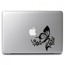 Butterfly Flower Ornament for Macbook Air Pro Laptop Car Art Vinyl Decal Sticker picture