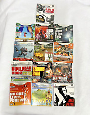 LOT OF 35 PC Gamer Magazine Demo Discs Computer Video Games Duke Nukem Call Duty picture