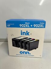 ONN 902XL Black + 902XL Color. 4 cartridges (0154) picture
