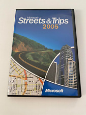 Microsoft Streets and Trips 2005 Windows ( 2 CD Set ) Run CD and setup CD for PC picture
