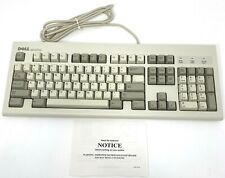 GENUINE DELL QUIET KEY WIRED PS/2 KEYBOARD W/ BUILT-IN KEYPAD MODEL SK-1000RE picture