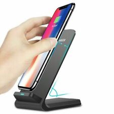 Fast Qi Wireless Charging Stand Dock Charger For IPhone 8 X XS 11 12 13 Pro Max picture