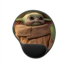 Star Wars The Mandalorian Baby Yoda, Grogu, Mouse Pad With Wrist Rest picture