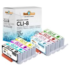 8PK CLI-8 Ink Set w/ Red & Green for Canon PIXMA Pro6000 Pro6500 Pro9000 Mark II picture