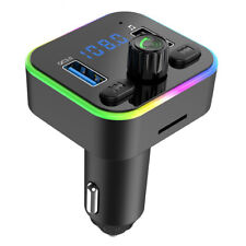 Bluetooth 5.0 Car Wireless FM Transmitter Adapter USB Fast Charger Hands-Free picture