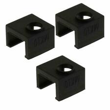 3x Wanhao i3 / Duplicator 4S / 4X MK10 Heating Block Silicone Case Sock Cover picture