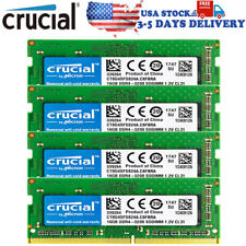 CRUCIAL DDR4 4X16GB 3200 PC4-25600 Laptop SODIMM Non-ECC 260-Pin Memory RAM picture