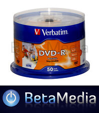 300 x Verbatim blank DVD-R 16x 4.7BG - FULL HUB Wide Printable DVD Discs picture