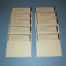 Floppy Disks PDS NOS SOFTWARE IBM TANDY CLONELot of (10) Vintage 5.25