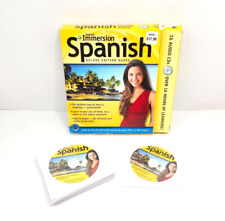 Instant Immersion: Spanish Deluxe Edition Audio Learn Spanish 16 CDs w/ Box picture