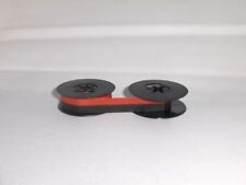 2 Pack Underwood Standard Portable Typewriter Ribbon Black/Red Twin Spool picture