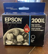 Epson 200XL High-capacity Black Ink Cartridge DATED 05/2023-11/2023 DAMAGED BOX picture
