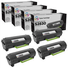 LD Compatible Dell 593-BBYO (FR3HY / TC2RH) Black Toner 4PK for Laser S2830dn picture