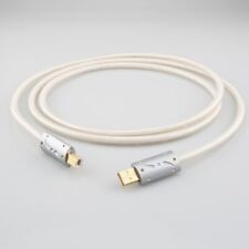 VIBORG Hi-End OCC Silver Plated USB Audio Cable Data USB A-B Type A to Type B picture