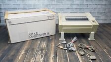 Vintage Apple ImageWriter Model A9M0303 with Original BOX + Cables **POWERS ON** picture
