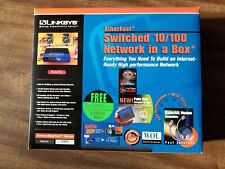 Linksys EtherFast 10/100 5-Port Workgroup Switch No. EZXS55W V2 - complete kit picture