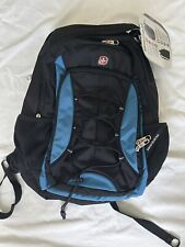 NEW Swiss Gear SA1652 Muttler Laptop Friendly All-in-One Backpack-(black -blue) picture