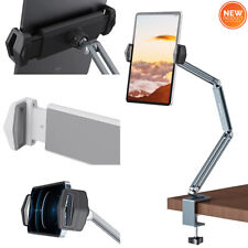 360° Rotating Holder Adjustable Long Arm Desk Bed Table Stand for Tablet Phone picture
