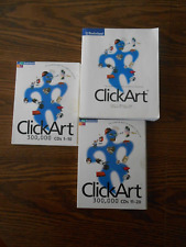 Broderbund ClickArt 300,000 with User's Manual  picture