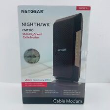 NETGEAR Nighthawk CM1200-100NAS DOCSIS 3.1 Cable Modem *NO Quick Start Guide* picture