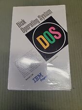 1992  DOS 5.0  Disk Operating System Sealed Box IBM 3.5 Inch Diskettes NOS picture