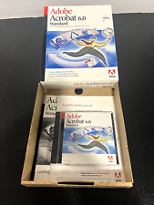 Vintage Copy of Adobe  Acrobat 6.0 Standard for Windows PC with product key picture