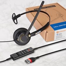 USB Headset with Microphone Noise Cancelling & Audio ARAMA picture