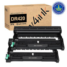 v4ink 2PK DR420 Drum Compatible For Brother DR-420 450 HL-2240 2270DW MFC-7860DW picture