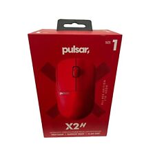 Pulsar Gaming Gears X2H Mini Size 1 - ALL RED Limited Edition Wireless Mouse 4K picture