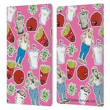 OFFICIAL AQUA TEEN HUNGER FORCE GRAPHICS LEATHER BOOK CASE FOR AMAZON FIRE picture