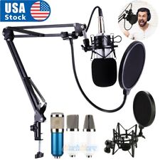Condenser Microphone Mic Kit Live Studio Sound Recording Arm Stand Shock Mount picture