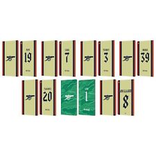OFFICIAL ARSENAL FC 2021/22 PLAYERS AWAY KIT LEATHER BOOK CASE FOR AMAZON FIRE picture