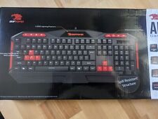 NEW IBuyPower Ares M1 Gaming Keyboard W/Spill Resistant Design LED RGB Lighting picture