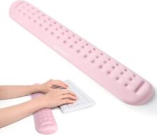 Univo Colors Pink Superfine Memory Foam Keyboard Wrist Rest(L), Kr_pink  picture